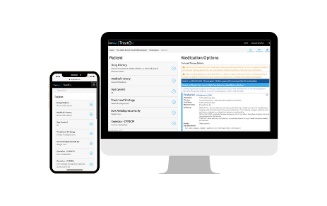 TreatGx on Computer and cell phone